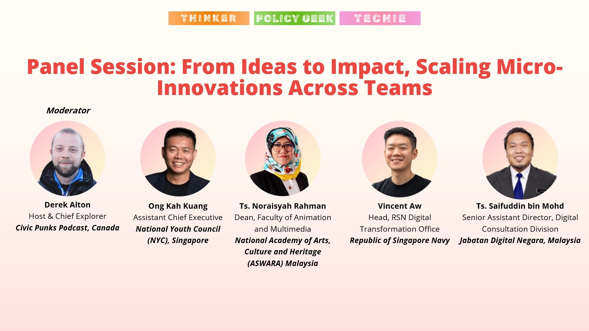 thumbnail for Panel Session: From Ideas to Impact, Scaling Micro-Innovations Across Teams